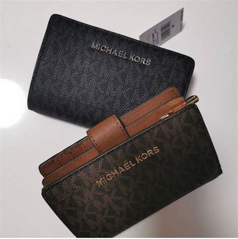 michael kors bifold zip wallet|Michael Kors slim billfold wallet.